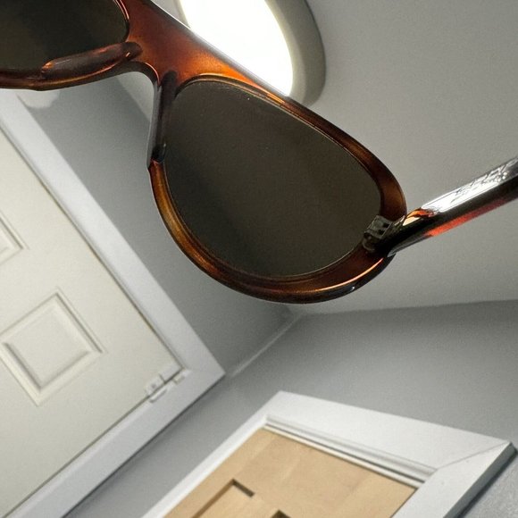 Vintage Cebe 439 Ultra Rare Sunglasses - France 1980's Small Tortoise Mirror Ski - Picture 13 of 14